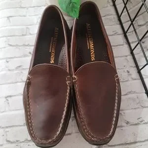 ?✨️Allen Edmonds-Boulder Venetian Driving Moccasin for Men,size 7 1/2,brown?✨️ Men main image 4